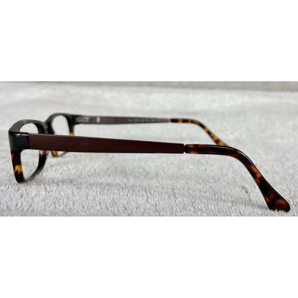 On-Guard OG-143 Rectangular Tortoise Z87-2+ Safety Eyeglasses Frames 52-16-145 - Picture 3 of 8